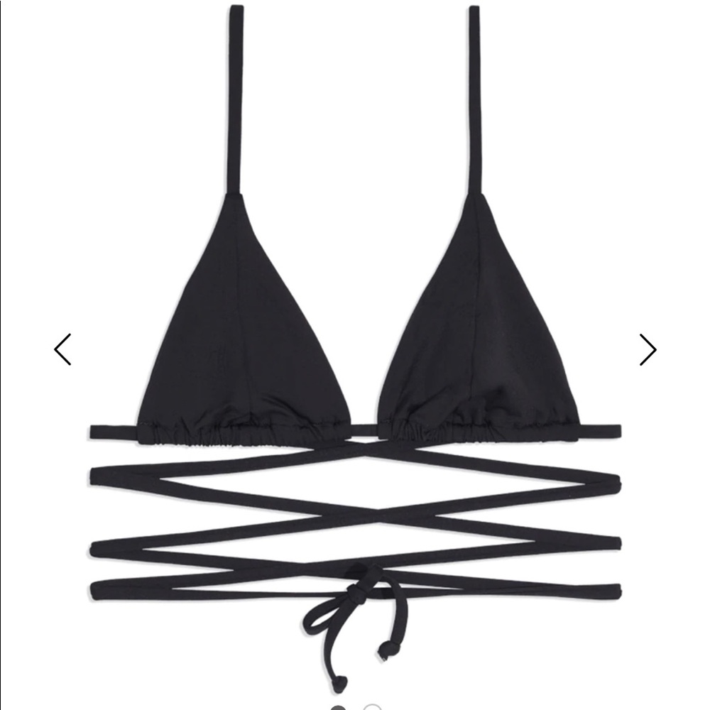 WeWoreWhat Bikini Top NWT